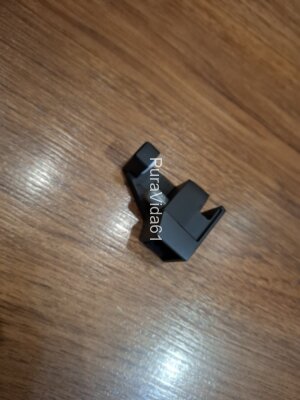 KERAMA MARAZZI Нижний ограничитель  для квадратного уголка правый черный матовый VE.SP/SSD23RIGHT.BLK.M 
